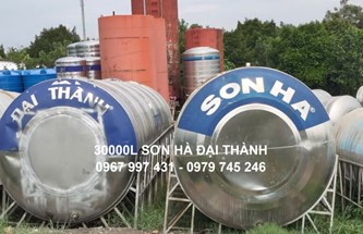 THANH LÝ BỒN NƯỚC NHỰA VÀ INOX GIÁ RẺ